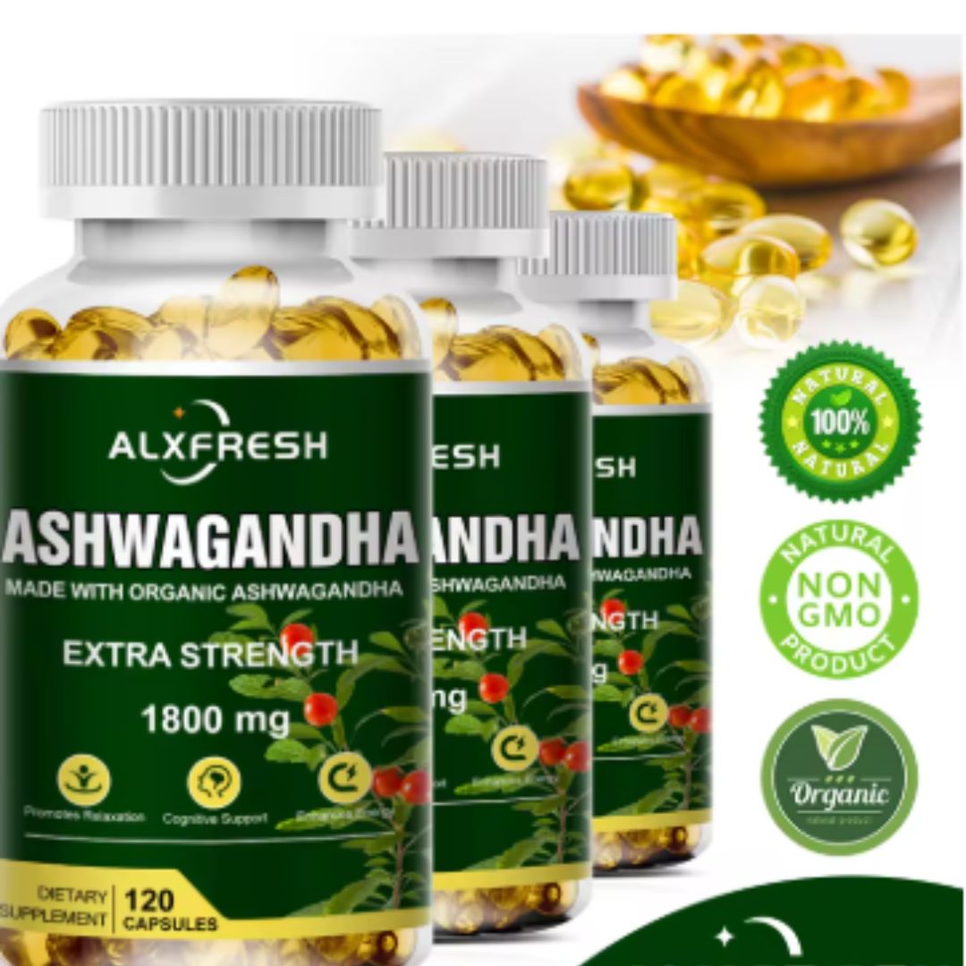 Ashawagandha® 100 Pastillas Antiestrés Con 60% Descuento🔥