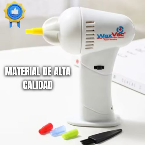 Limpiador Eléctrico de Cera para Oidos - WaxVac™ Con 60% Descuento😮