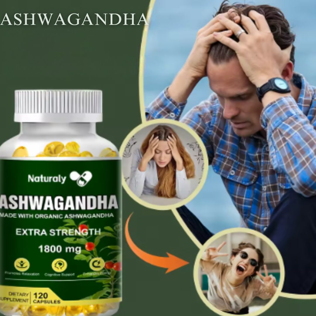 Ashawagandha® 100 Pastillas Antiestrés Con 60% Descuento🔥