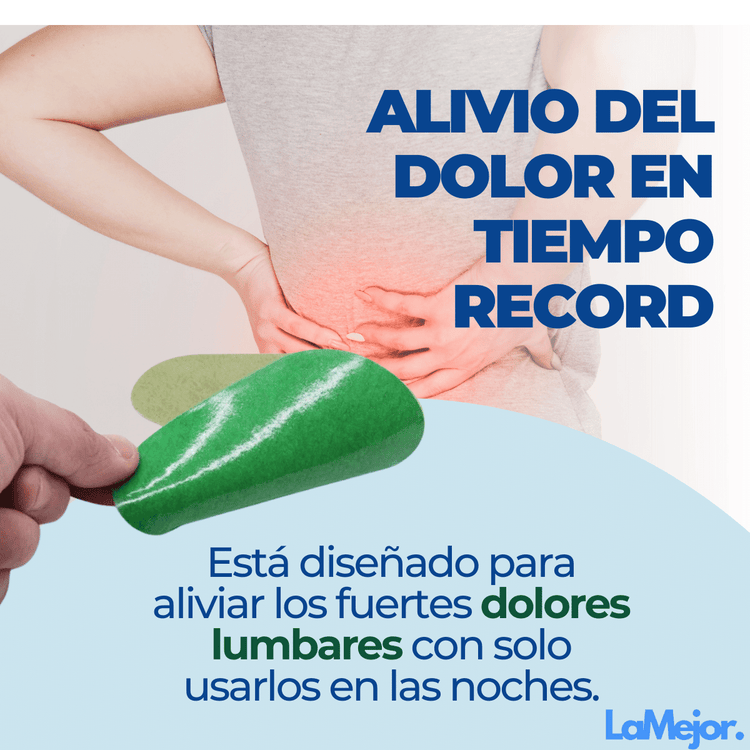 PARCHES PARA EL DOLOR DE ARTICULACIONES, LUMBAR, CIÁTICA Y ESPALDA - SALUVERA® 2x1