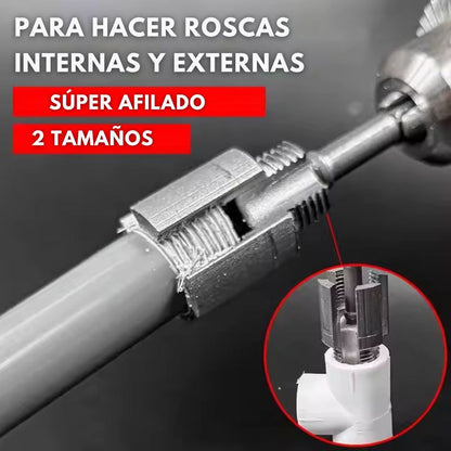 Herramienta de corte de roscas de tubos RoscaMax® 🔥Oferta 2x1 + Anti óxido de Regalo🎁