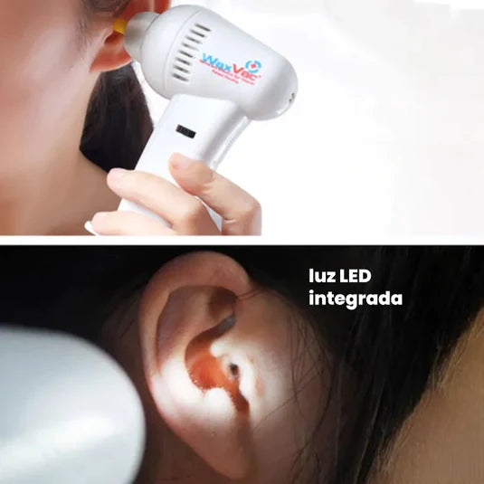 Limpiador Eléctrico de Cera para Oidos - WaxVac™ Con 60% Descuento😮