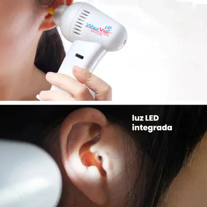 Limpiador Eléctrico de Cera para Oidos - WaxVac™ Con 60% Descuento😮