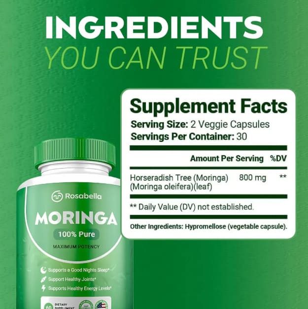 Moringa Rosabella | Mejora tu salud y energía de forma natural🌱