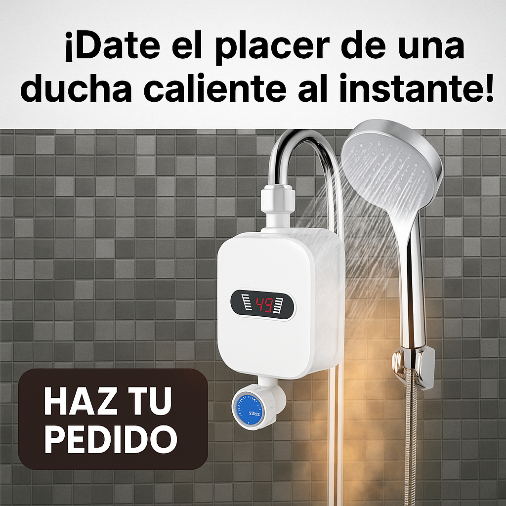 AquaHeat™ Calentador De Agua Resistente Premium Con 50% DESCUENTO🔥