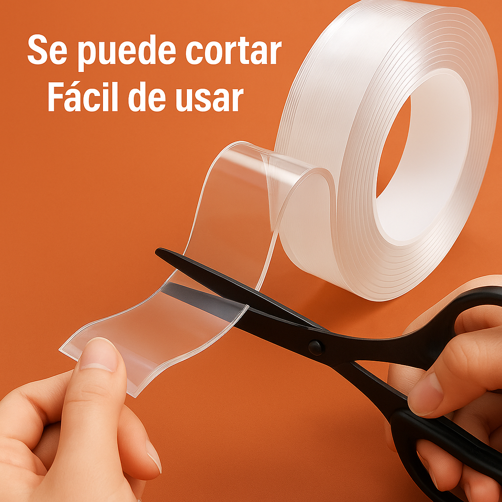 PEGAMAX™  Cinta Adhesiva Doble Cara Reutilizable –  OFERTA 3x1 🤩