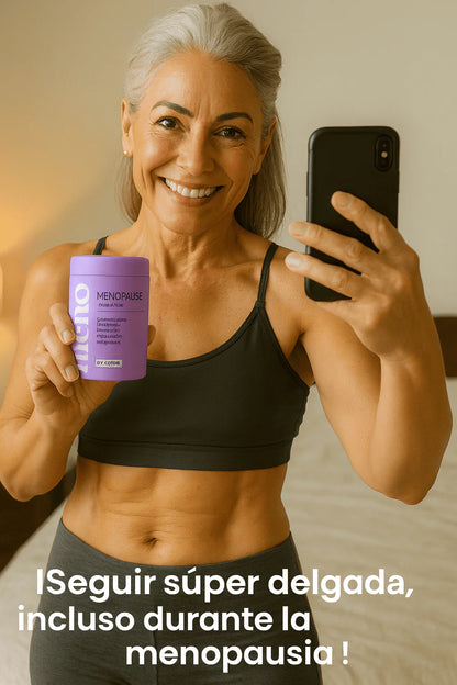 MENO® Cápsulas Adelgazantes y reguladores de la Menopausia l Bienestar natural para cada etapa de la menopausial