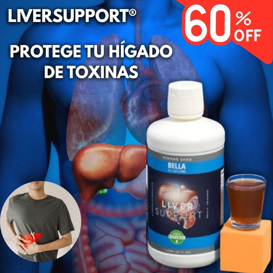 Bella Natural Jarabe de Apoyo Para Higado Graso y Mal Aliento 🔥Con 60% Descuento🔥