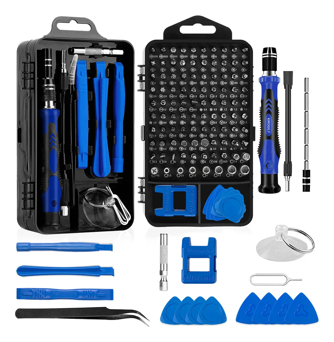 Kit 115 en 1 destornilladores HERRAMPRO®
