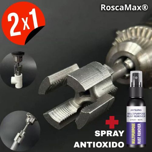 Herramienta de corte de roscas de tubos RoscaMax® 🔥Oferta 2x1 + Anti óxido de Regalo🎁