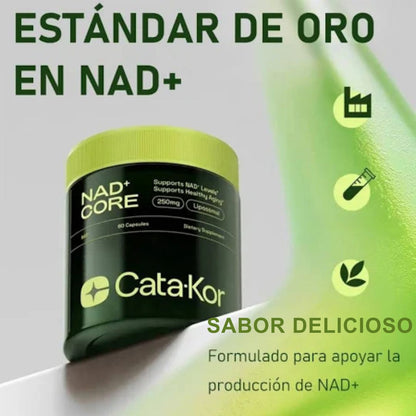 Suplemento en Polvo para Antienvejecimiento y Energía NAD® Con 60% Descuento🔥