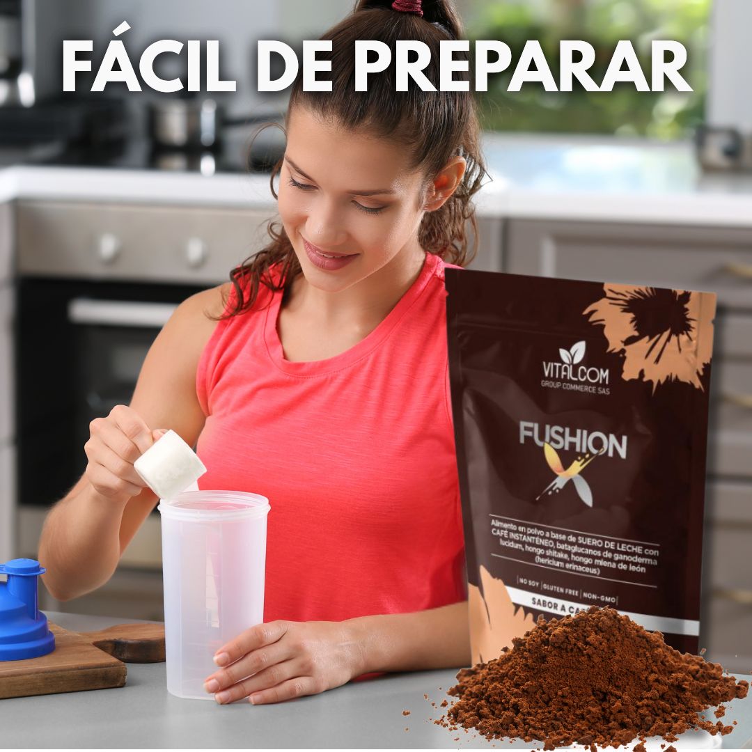 VITALCOM® Fushion La Solución Natural para Energía Imparable Durante Todo el Día Con 60% Descuento🔥