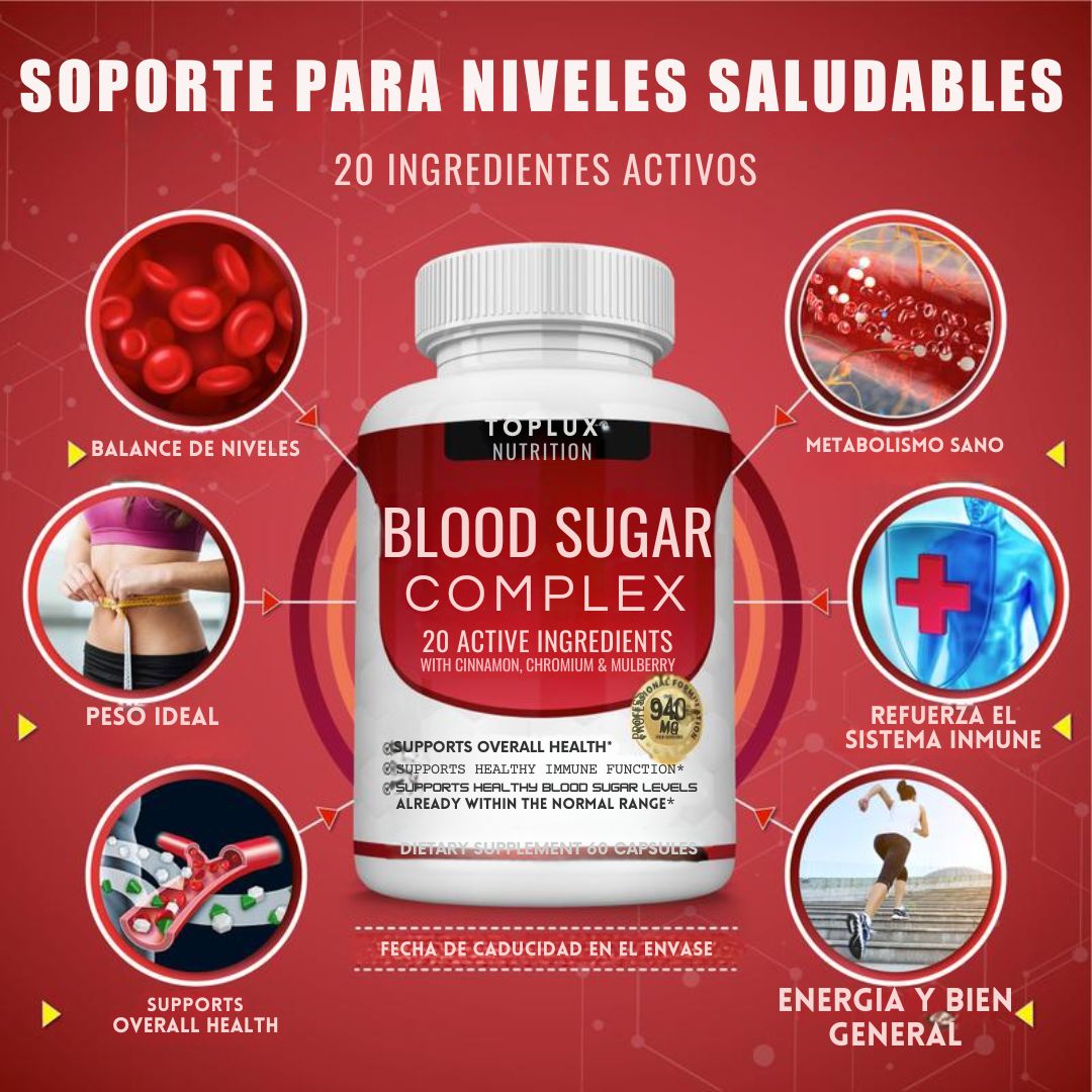 TOPLUX® -Suplemento Natural para Diabéticos Con 60% Descuento🔥