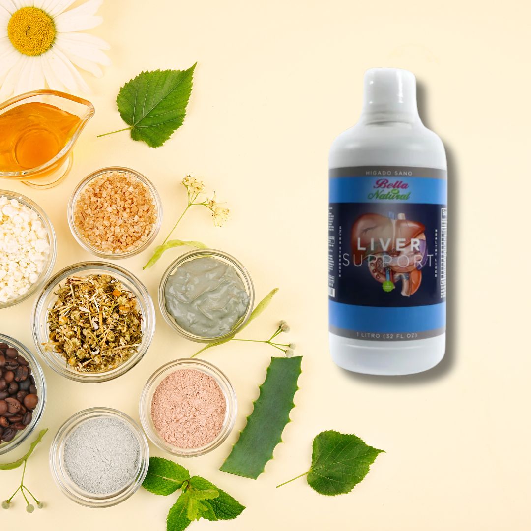 Bella Natural Jarabe de Apoyo Para Higado Graso y Mal Aliento 🔥Con 60% Descuento🔥