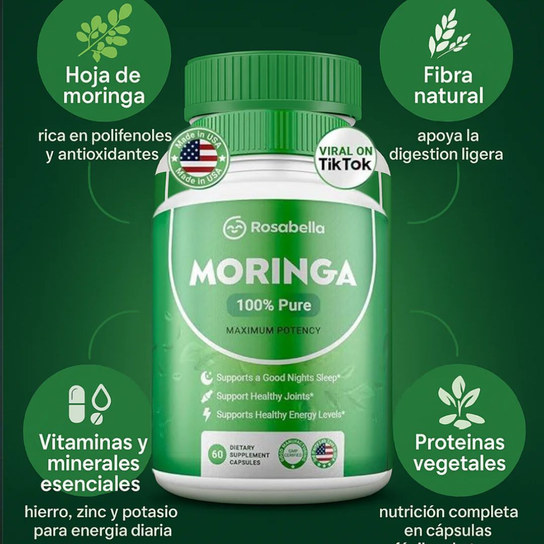 Moringa Rosabella | Mejora tu salud y energía de forma natural🌱