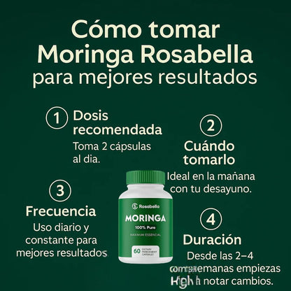 Moringa Rosabella | Mejora tu salud y energía de forma natural🌱