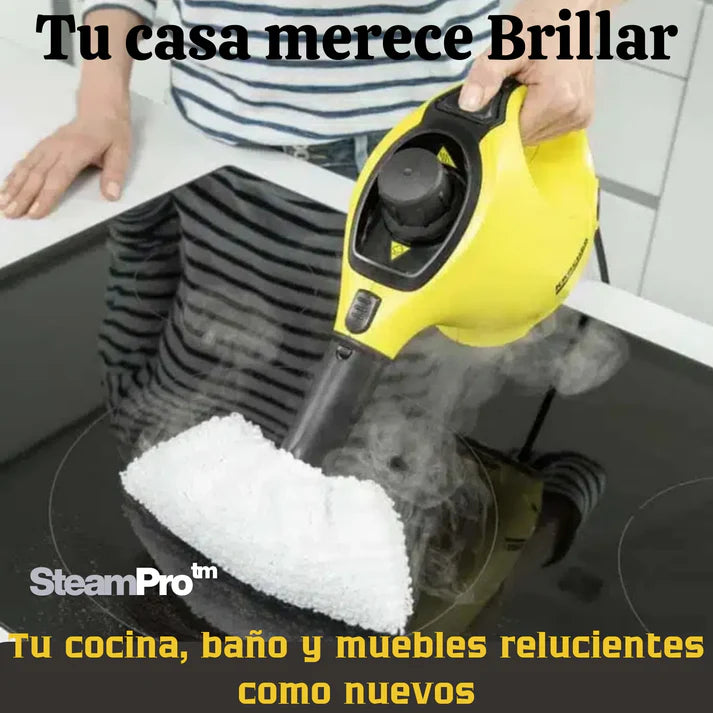 SteamPro™ - LIMPIADOR DE VAPOR PORTATIL Limpia con potencia a alta presión♨️