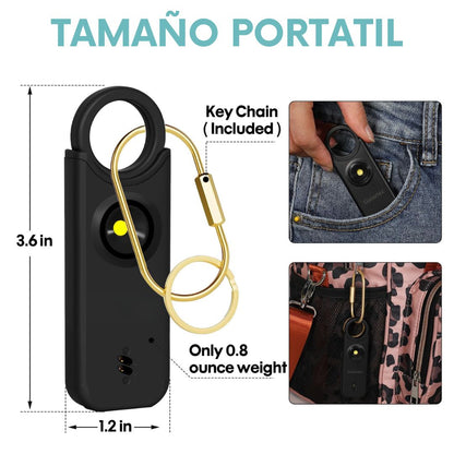 Birdie® Alarma de seguridad personal original para mujer, niños y ancianos Súper Oferta 2x1🔥