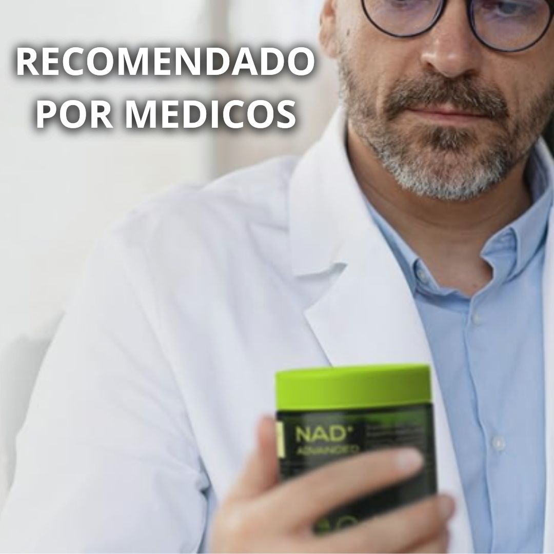 Suplemento en Polvo para Antienvejecimiento y Energía NAD® Con 60% Descuento🔥