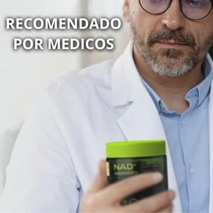 Suplemento en Polvo para Antienvejecimiento y Energía NAD® Con 60% Descuento🔥
