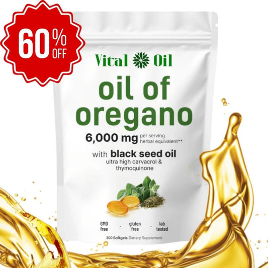 VitalOil™ - Elimina la cándida y parásitos de tu cuerpo Con 60% Descuento🔥