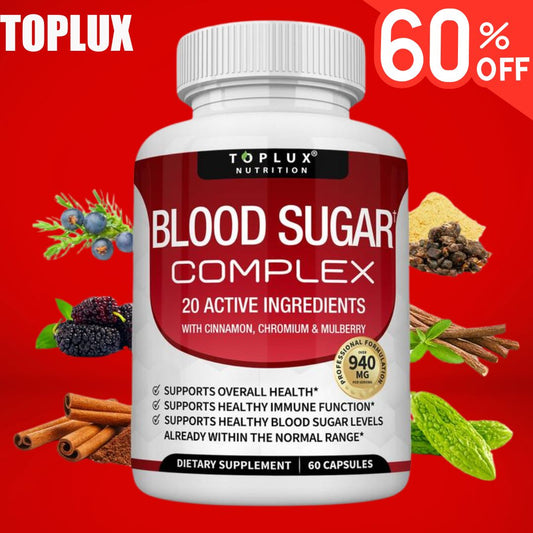 TOPLUX® -Suplemento Natural para Diabéticos Con 60% Descuento🔥
