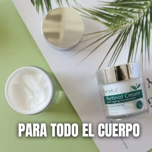 Rejuvenece tu Piel: Crema con Retinol ALIVER® Para Reducir Arrugas y Mejorar tu Textura Facial Oferta 2X1🔥