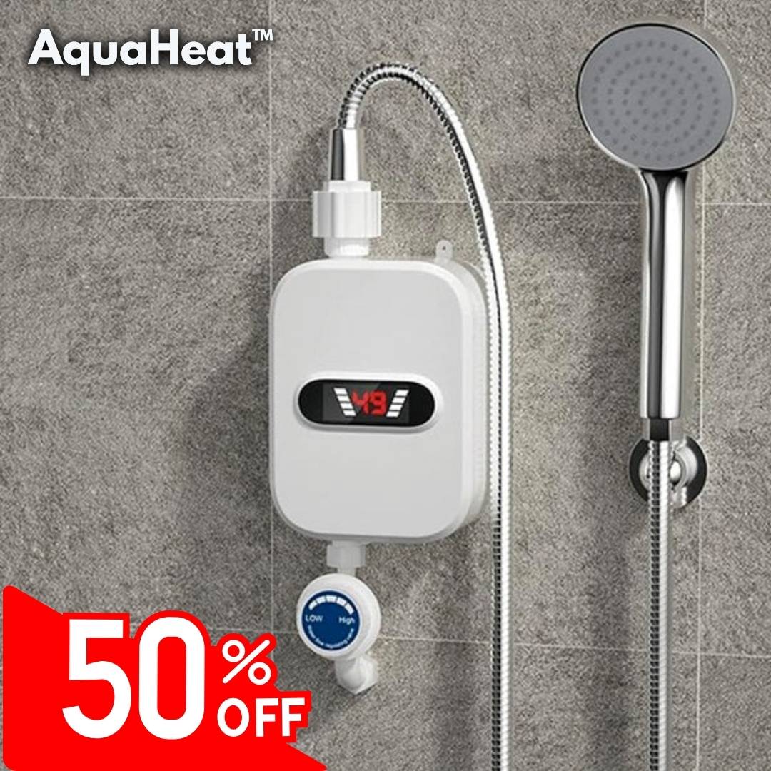 AquaHeat™ Calentador De Agua Resistente Premium Con 50% DESCUENTO🔥
