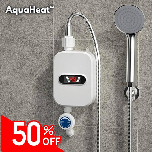 AquaHeat™ Calentador De Agua Resistente Premium Con 50% DESCUENTO🔥