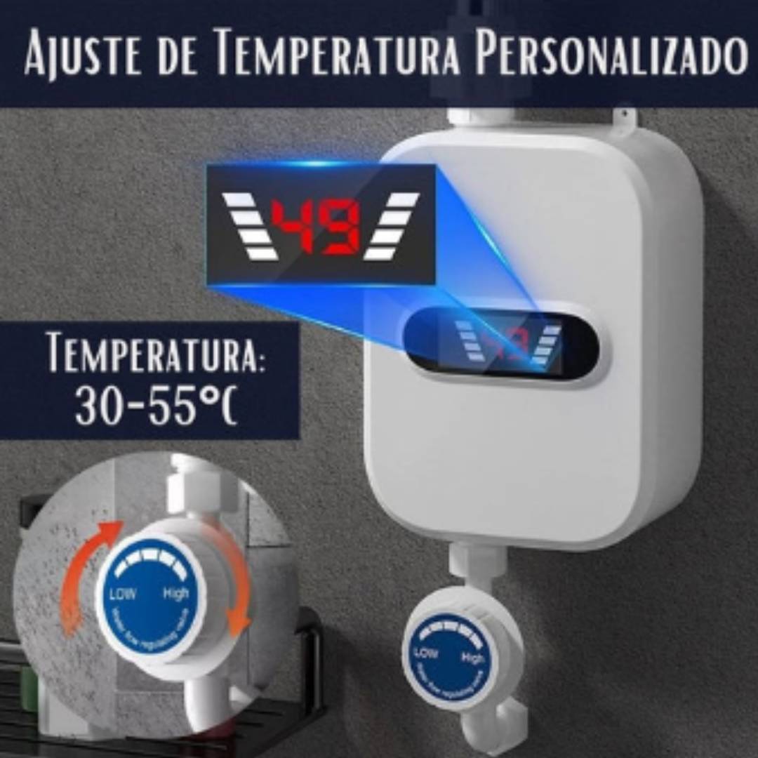 AquaHeat™ Calentador De Agua Resistente Premium Con 50% DESCUENTO🔥