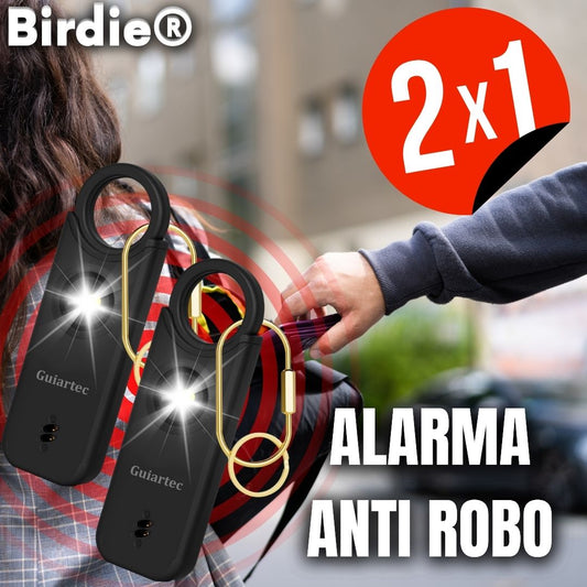 Birdie® Alarma de seguridad personal original para mujer, niños y ancianos Súper Oferta 2x1🔥