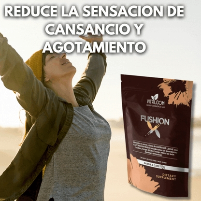 VITALCOM® Fushion La Solución Natural para Energía Imparable Durante Todo el Día Con 60% Descuento🔥