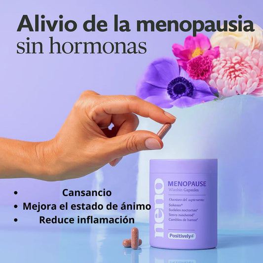 MENO® Cápsulas Adelgazantes y reguladores de la Menopausia l Bienestar natural para cada etapa de la menopausial