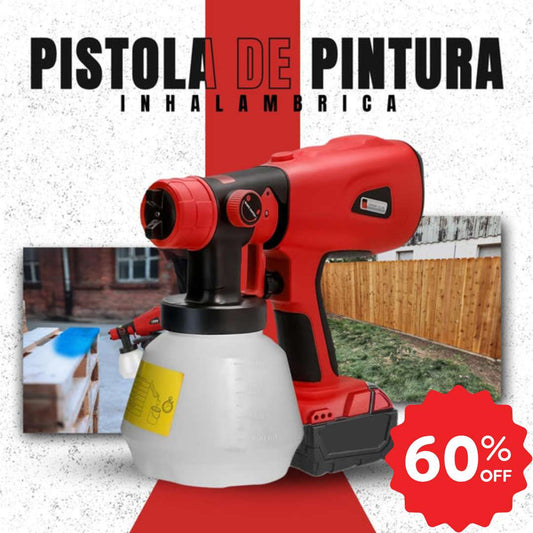 Pistola De Pintura Inalámbrica Con Batería incluida🔥 Oferta 60% Descuento🔥