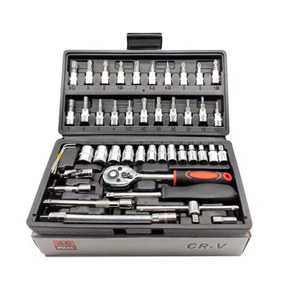 Juego de Llaves 46 Piezas PowerTool Max 46™:!Lo escencial en un kit!